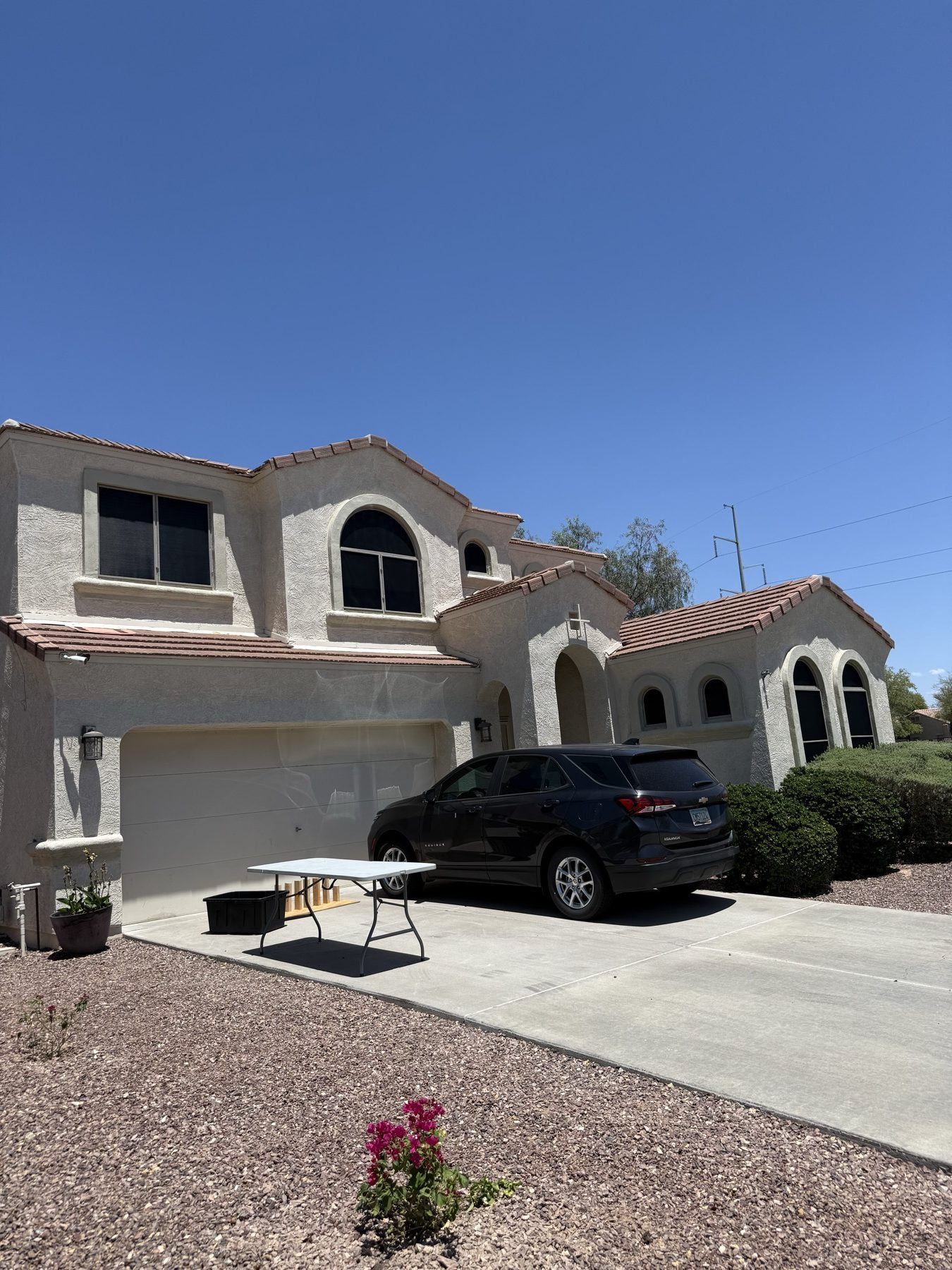 Home exterior and landscaping after detailing